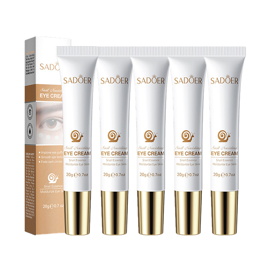 Snail Cream Gel - SADOER Krem pod oczy z śluzem