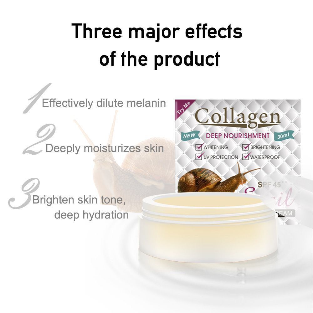 Snail Cream Gel - Krem upiększający z kolagenem ze śluzu