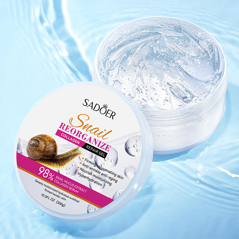 Snail Cream Gel - SADOER ślimak kolagenowy krem do twarzy