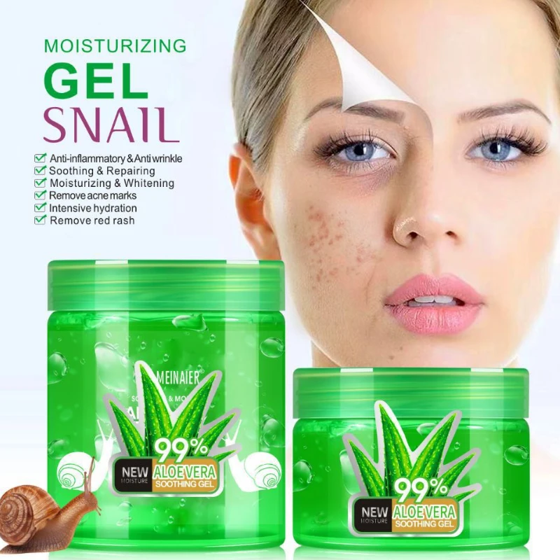 Snail Cream Gel - 150ml 250ml Żel Aloe Vera Naturalny