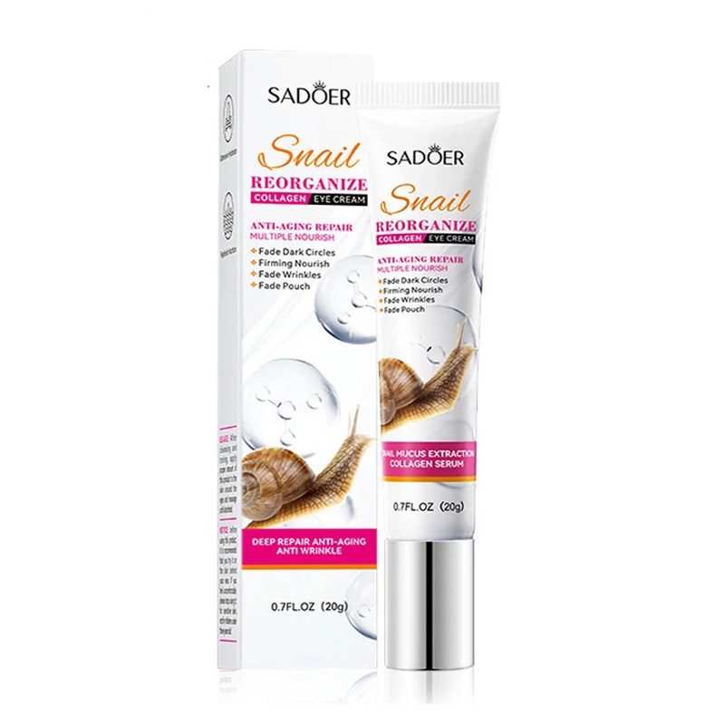 Snail Cream Gel - SAODER ślimak kolagenowy krem ​​pod oczy