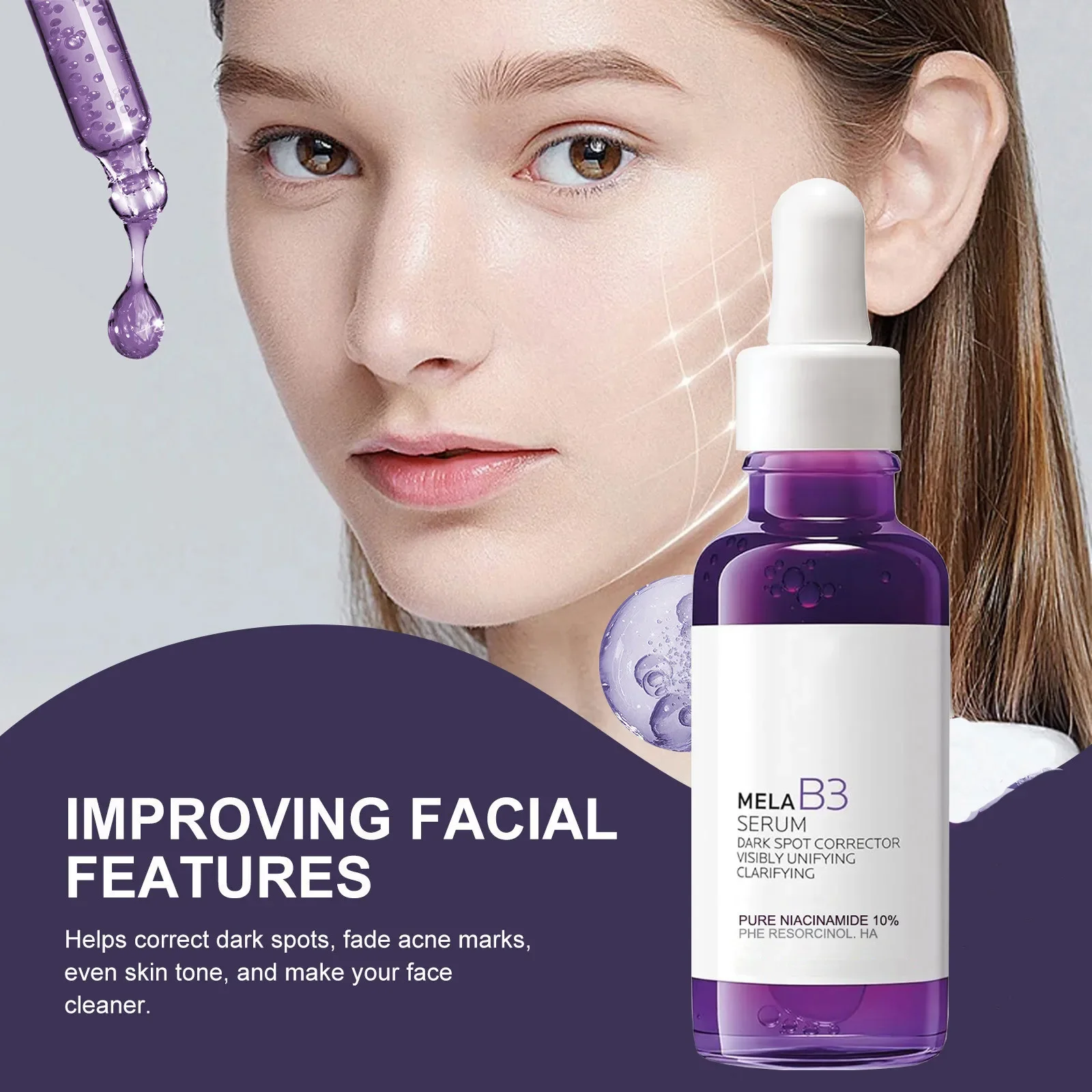 B3 Purple Serum Rozjaśniające  – Skincare La Roche Posay recenzja i cena