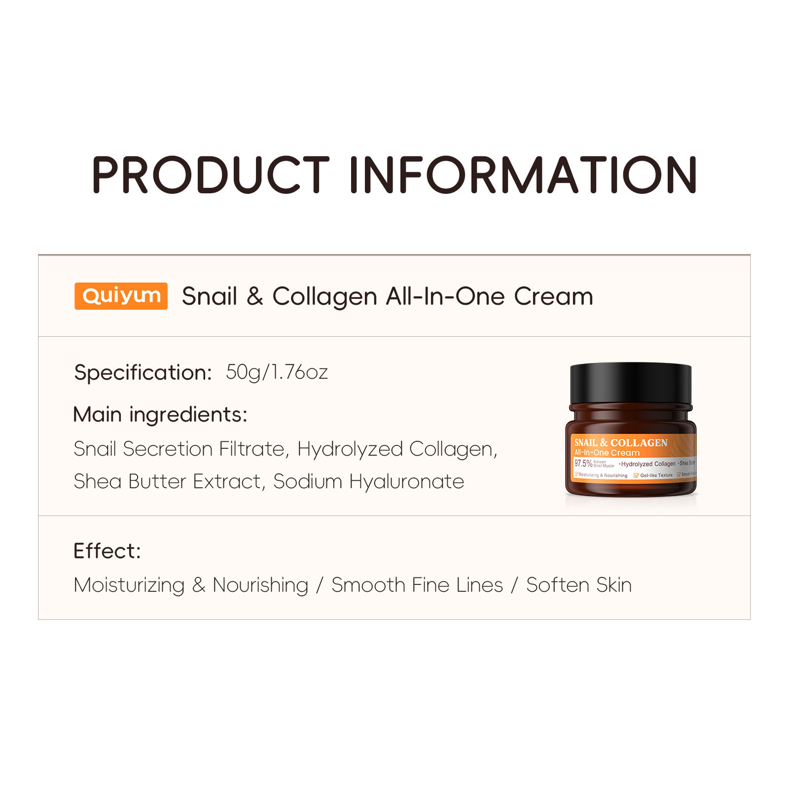 LAIKOU ślimak kolagenowy krem  – Snail Cream Gel recenzja i cena