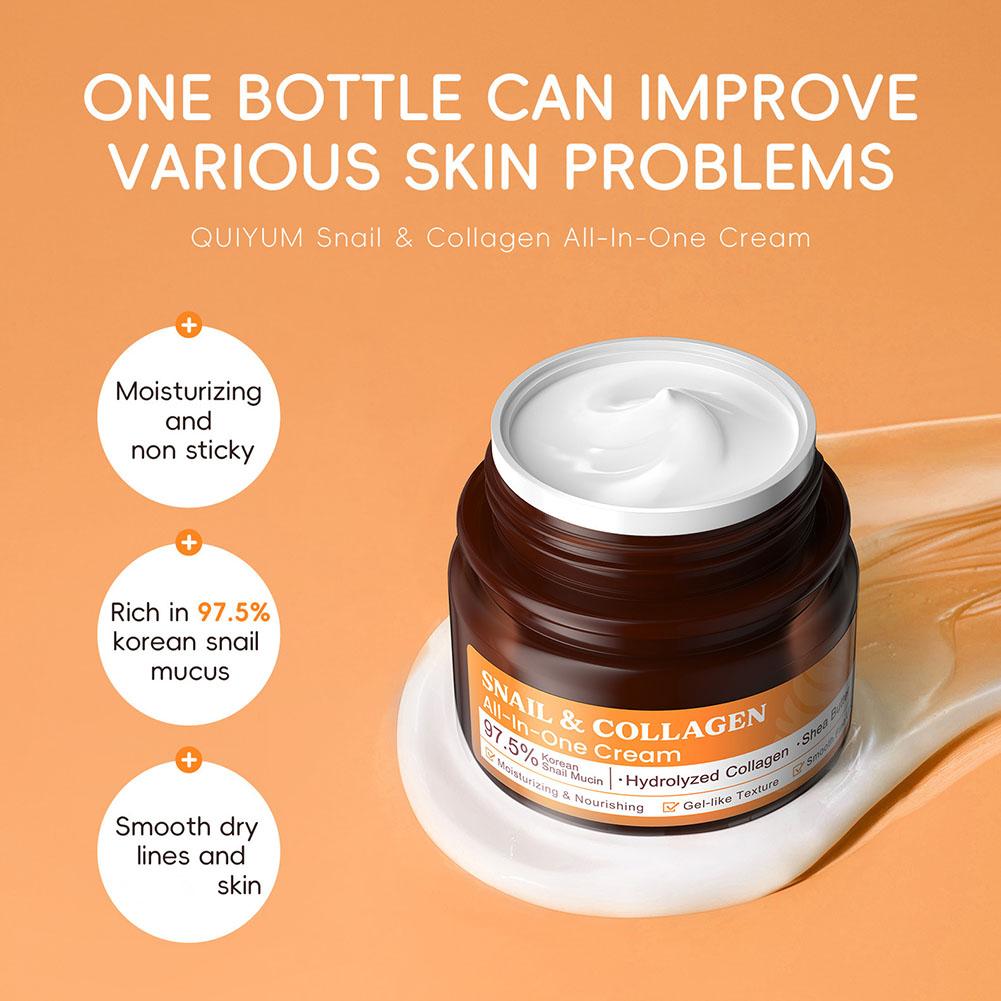 Zestaw do pielęgnacji twarzy Q – Snail Cream Gel recenzja i cena