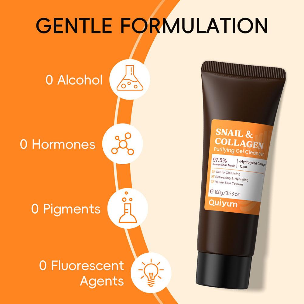Zestaw do pielęgnacji twarzy Q – Snail Cream Gel recenzja i cena