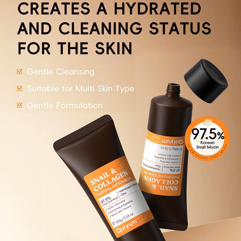 Zestaw do pielęgnacji twarzy Q – Snail Cream Gel recenzja i cena