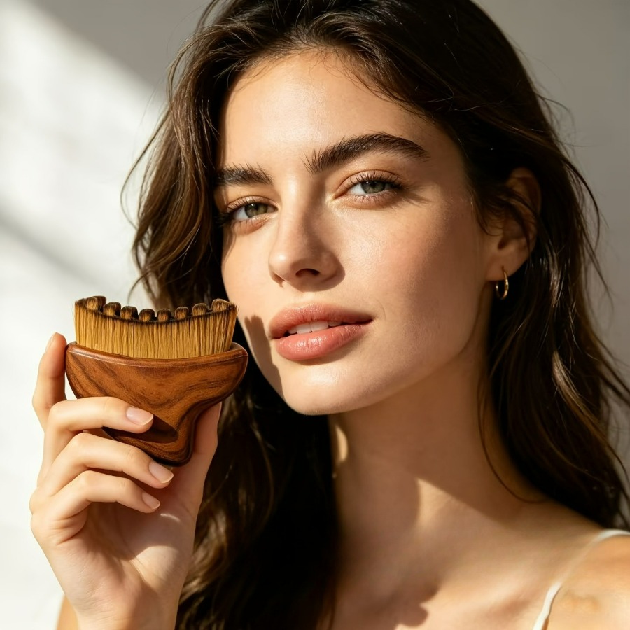 1 szt. Szczoteczka do masażu t – Skincare B Erl recenzja i cena