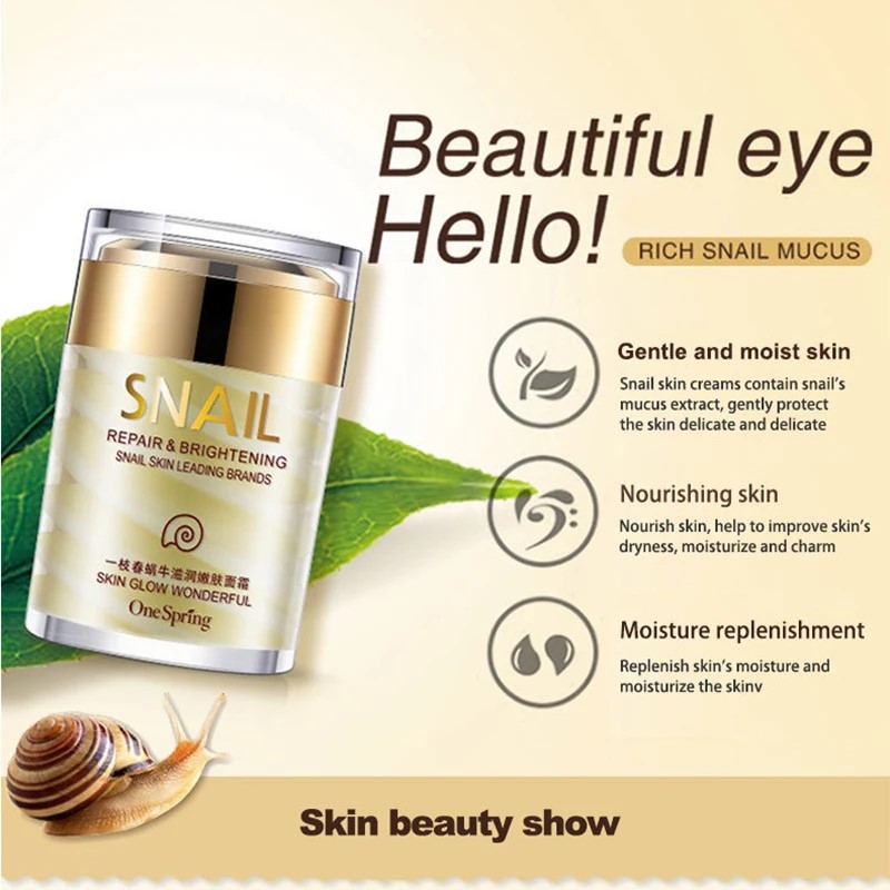 Przeciwstarzeniowy wybielający – Snail Cream Gel recenzja i cena