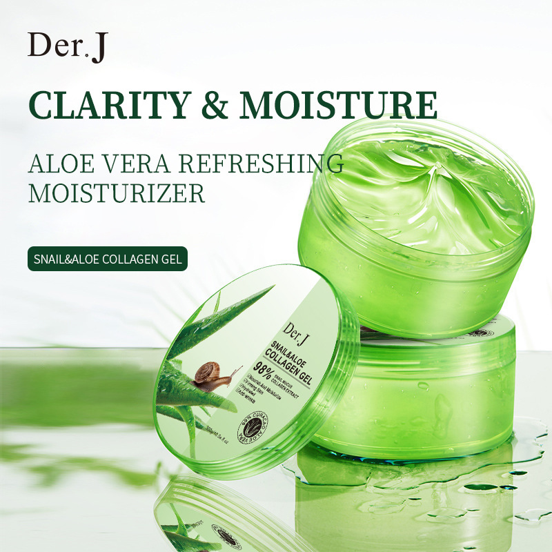 Żel kolagenowy z aloesem i śli – Snail Cream Gel recenzja i cena
