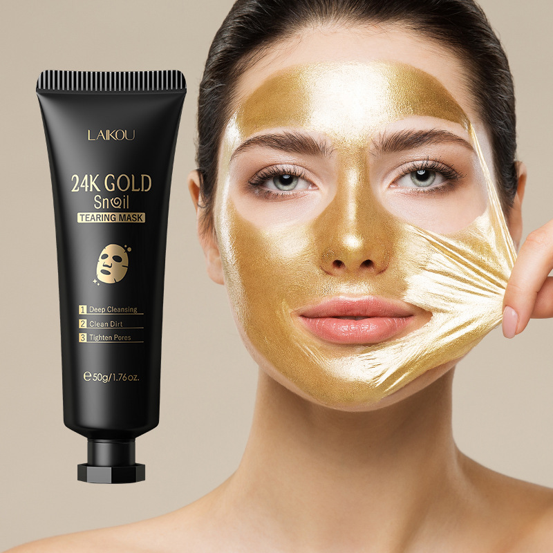 LAIKOU 24K złoto Sakura Peelin – Snail Cream Gel recenzja i cena