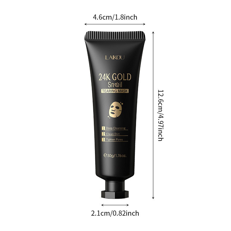 LAIKOU 24K złoto Sakura Peelin – Snail Cream Gel recenzja i cena
