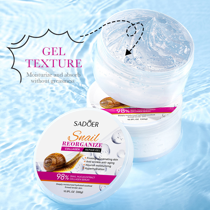 SADOER Krem do twarzy z kolage – Snail Cream Gel recenzja i cena